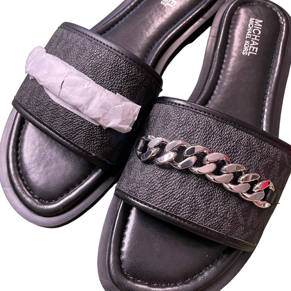 Michael Kors slip on sandal Size 5.5M - Picture 3 of 9